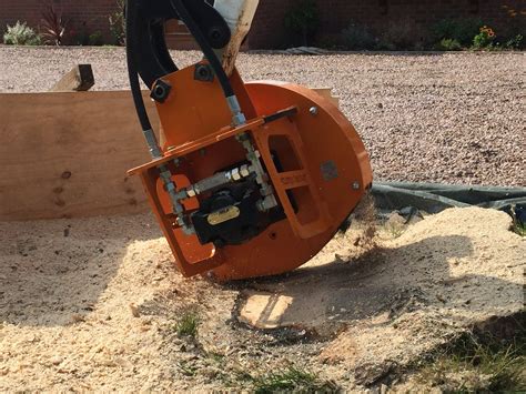 mini digger stump grinder hire|stump grinder hire sunshine coast.